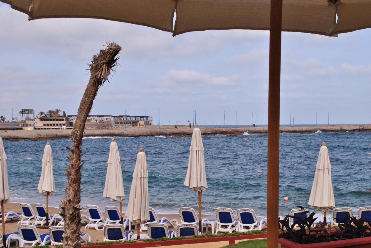 Tolip Hotel Alexandria Eksteriør bilde The beach at the resort